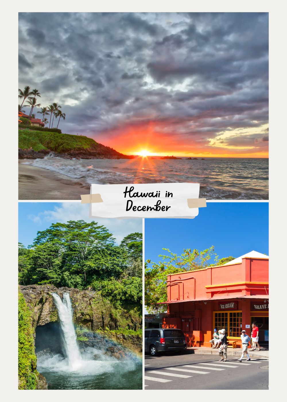 can you visit hawaii in december